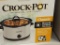 BRAND NEW MANUAL CONTROL CROCK POT SLOW COOKER. IS SOLD AS IS WHERE IS WITH NO GUARANTEES OR