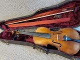 VIOLIN MADE FOR WILLIAM LEWIS AND SON IN MITTENWALD, GERMANY. No. 165. COMES WITH CASE, BOW, VIOLIN