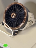 USB POWERED MOSQUITO FAN. BLUE AND PINK. IS SOLD AS IS WHERE IS WITH NO GUARANTEES OR WARRANTY, NO