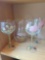 HAND PAINTED WINE GLASS AND PITCHER LOT