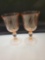 FRENCH PINK WINE GLASSES