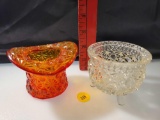 VINTAGE DAISY AND BUTTON GLASS LOT