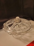 CRYSTAL CLEAR INDUSTRIES 303186 LIDDED CANDY DISH