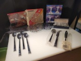 SILVERPLATE AND PEWTER HOSTESS LOT