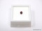 OVAL CUT NATURAL RED SPINEL GEMSTONE, APPROX. 0.55 CARATS. MEASURES 6MM X 4MM.