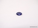 MARQUISE SHAPE BLUE/PURPLE IOLITE GEMSTONE. MEASURES 10.5MM X 6MM.