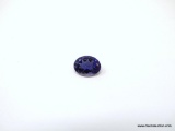 OVAL SHAPE PURPLE IOLITE GEMSTONE, APPROX. 1.25 CARATS. MEASURES 9MM X 7MM.