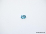 OVAL SHAPE PARAIBA GEMSTONE, APPROX. 1 CARAT. MEASURES 6MM X 8MM.