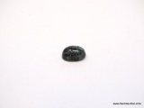 OVAL SHAPE TRAPICHE EMERALD GEMSTONE, APPROX. 2 CARATS. MEASURES APPROX. 10MM X 6.5MM.