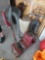 (SHED 1) KENMORE FLOOR VACUUM CLEANER, RED, COMES WITH ATTACHMENTS