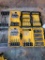 (SHED 3) 4 PC. LOT OF DEWALT BIT SETS.