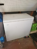 (SHED 2) HOTPOINT CHEST FREEZER, 36 1/4