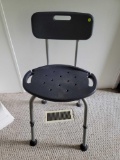 (BED3) EQUATE BRAND SHOWER CHAIR.