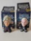 LOT OF (2) BBC DOCTOR WHO TITANS VINYL FIGURES. INCLUDES 1ST DOCTOR 2/20, AND 3RD DOCTOR 3/40. BOTH