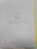 DR. WHO 4 EPISODE X BY RUSSELL T. DAVIES. SHOOTING SCRIPT, YELLOW REVISIONS. 20 JULY 2007. 