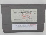 BBC VAULT COPY CAMERA SCRIPT DR. WHO (PINK & YELLOW) SERIAL 6Z 