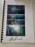 AUTOGRAPHED BOOK FILLED WITH PHOTOS/SCENES FROM SEVERAL DIFFERENT MOVIES.
