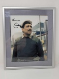 Dr Who Framed 8x10 photo of Nicholas Courtney. Autographed in upper left corner