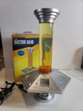 BBC DOCTOR WHO TARDIS CONSOLE LAVA LAMP. STANDS 14.5