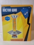 BBC DOCTOR WHO TARDIS CONSOLE LAMP. NEW IN BOX. STANDS 14.5