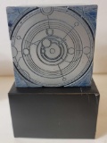RUBBERTOE REPLICAS DOCTOR WHO THE TARDIS SIEGE MODE CUBE. MADE OF SOLID RESIN. MEASURES APPROX. 3