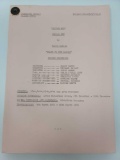 DR. WHO SERIAL XXX REHEARSAL SCRIPT BY TERRY NATION 