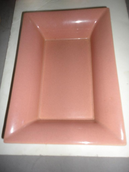 ABINGDON POTTERY MADE IN USA RECTANGULAR CERAMIC DISH ALL ITEMS ARE SOLD AS IS, WHERE IS, WITH NO