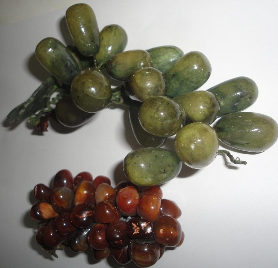 2 BUNCHES OF MARBLE GRAPES ALL ITEMS ARE SOLD AS IS, WHERE IS, WITH NO GUARANTEE OR WARRANTY. NO