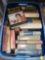 TOTE LOT OF MISC BOOKS, TO INCLUDE, THE INTRUDER, RIVERS PARTING, IMPERIAL WOMAN, ROAD TO SURVIVAL,