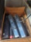 Box Lot Of Misc Electronics, 3 Verizon Cable Boxes, Emerson Telephone, WiFi Router, etc, Please see