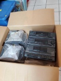 GE 3 Disc CD Changer, With 2 Speakers. Plays Disc's and Tapes, Please see the pictures for more