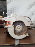 Vintage Black And Decker Circular Saw With Grinding Blade. Please see the pictures for more