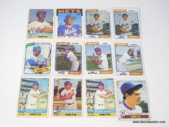 Vintage Cards (12) - New York Mets - 1970's