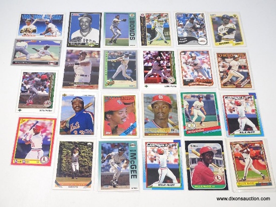 24 Cards - Barry Bonds (8) Eddie Murray (4) Willie McGee (12).