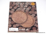 PENNY BOOK 1909-1940 (73 COINS)