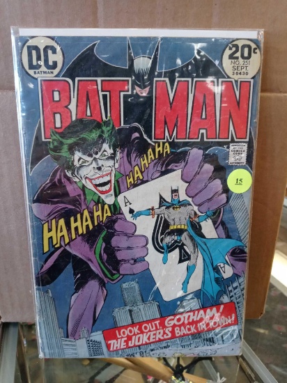 BATMAN (1ST SERIES 1940) #251 CLASSIC JOKER COVER