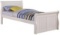 DONCO KIDS TWIN SLEIGH BED IN THE COLOR WHITE