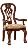 Furniture of America Elana Arm Chair (CM3212AC-2PK)