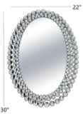 Deco 79 Adie Oval Wall Mirror