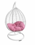 M&M Sales Enterprises MM00147-PNK Children Swoon Pod Hanging Chair Swing, Pink