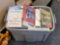 TOTE LOT OF MISC. BOOKS, TO INCLUDE MEDICAL BOOKS, BOOK ON DIABETES, ETC.