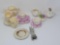 LOT OF TWO SETS OF CHILDS TEA SET, ROSE COLLECTION BY PHALTZGRAFF, AND PORCELAIN PANSY SET, MISSING