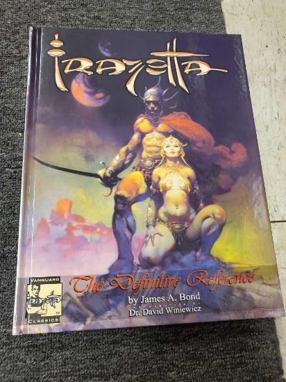 THE DEFINITIVE FRAZETTA REFERENCE, BY VANGUARD PRODUCTIONS, BY JAMES A. BOND, INTRODUCTION BY