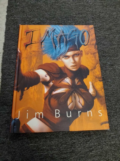 IMAGO BOOK BY JIM BURNS, PLEASE SEE THE PICTURES FOR MORE INFORMATION.