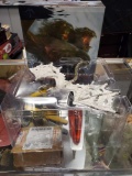 OPEN BOX, D&D ICONS OF REALMS RAGE OF DEMONS WHITE DRACOLICH PREMIUM FIGURE, BOX AND ITEM ARE IN