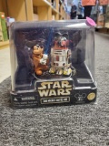 SEALED HASBRO AUTHENTIC DISNEY PARK, JEDI MICKEY AND R2-MK, ON A STAR TOURS BASE, PLEASE SEE THE