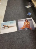 LOT OF 2 CALENDERS, 1981 AND 1982 BO DEREK CALENDER, PLEASE SEE THE PICTURES FOR MORE INFORMATION.