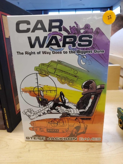 SEALED STEVE JACKSON GAME, CAR WARS, PLEASE SEE THE PICTURES FOR MORE INFORMATION.
