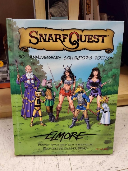 SNARFQUEST 30TH ANNIVERSARY COLLECTORS EDITION, ELMORE, 163 OF 350, PLEASE SEE THE PICTURES FOR MORE