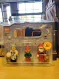 LEGO MINIFIGURES, SANTA, MRS. CLAUSE, AND ELF, 6146714, PLEASE SEE THE PICTURES FOR MORE